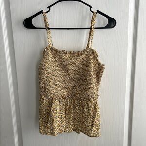 Floral Strappy Women’s Tank Top